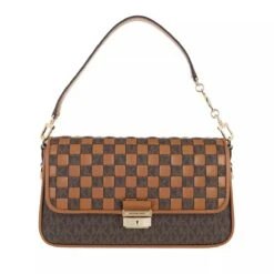MICHAEL Michael Kors Bradshaw Small Conv Shoulder Brown/Acorn Satchel