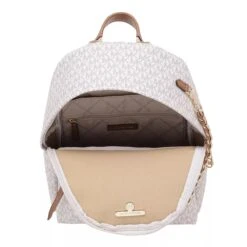 MICHAEL Michael Kors Md Backpack Vanilla/Acrn Rucksack -Modetaschengeschäft A0158947 MichaelKors 5