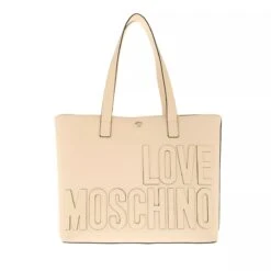 LOVE MOSCHINO Borsa Pu Naturale Shopper