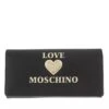 LOVE MOSCHINO Portafogli Pu Nero Clutch -Modetaschengeschäft A0161291 LoveMoschino 1