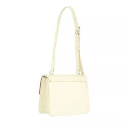 Furla Villa S Crossbody White Cotton Crossbody Bag 9 Furla Villa S Crossbody White Cotton Crossbody Bag -Modetaschengeschäft A0163137 Furla position 3