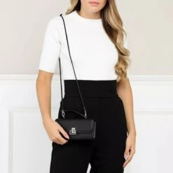 Furla Villa Mini Crossbody Wal Nero Satchel -Modetaschengeschäft A0163269 Furla position 2