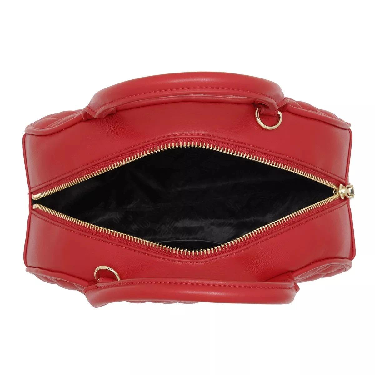 LOVE MOSCHINO Borsa Quilted Pu Rosso Bowling Bag 7 LOVE MOSCHINO Borsa Quilted Pu Rosso Bowling Bag – Bild 5