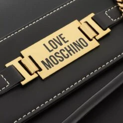 LOVE MOSCHINO Borsa Pu Nero Satchel 12 LOVE MOSCHINO Borsa Pu Nero Satchel -Modetaschengeschäft A0164065 LoveMoschino Position 5