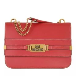 LOVE MOSCHINO Borsa Pu Rosso Crossbody Bag