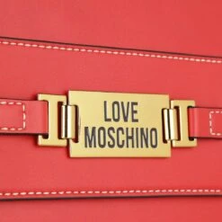 LOVE MOSCHINO Borsa Pu Rosso Crossbody Bag -Modetaschengeschäft A0164067 LoveMoschino position 3