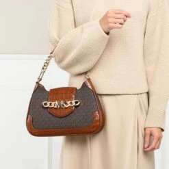 MICHAEL Michael Kors Medium Conv Shoulder Chestnut Hobo Bag -Modetaschengeschäft A0165872 MichaelMichaelKors position 3