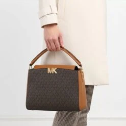 MICHAEL Michael Kors Medium Satchel Brn Acorn Satchel -Modetaschengeschäft A0165891 MichaelMichaelKors Position 3