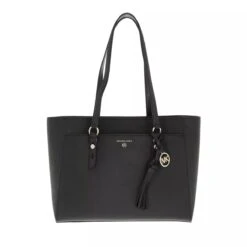 MICHAEL Michael Kors Lg Mf Tz Tote Black Tote