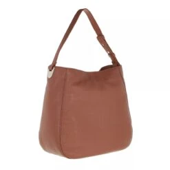 Coccinelle Lea Handbag Grained Leather Cinnamon Hobo Bag -Modetaschengeschäft A0166392 Coccinelle 3