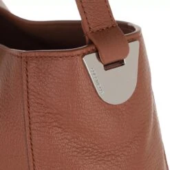 Coccinelle Lea Handbag Grained Leather Cinnamon Hobo Bag -Modetaschengeschäft A0166392 Coccinelle 4