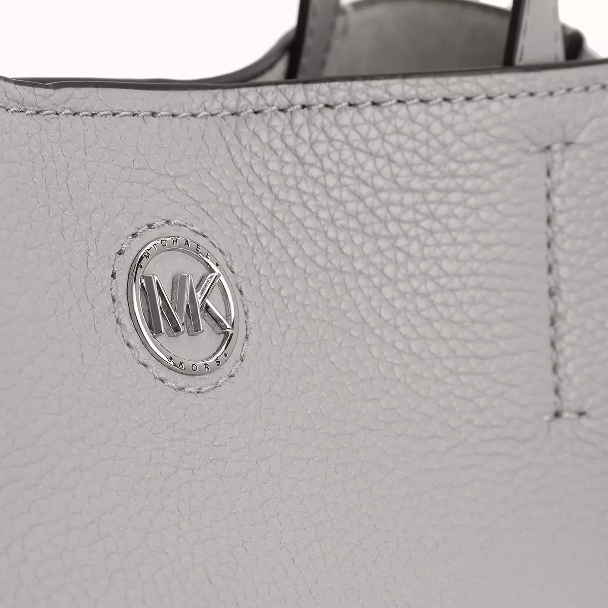 MICHAEL Michael Kors Freya Large Open Tote Bag Pearl Grey Shopper 6 MICHAEL Michael Kors Freya Large Open Tote Bag Pearl Grey Shopper – Bild 4