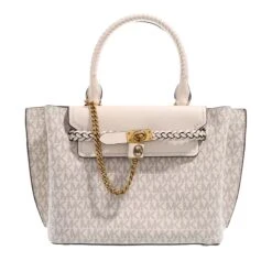 MICHAEL Michael Kors Sm Belted Satchel Van/Cream Satchel