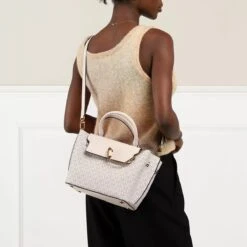 MICHAEL Michael Kors Sm Belted Satchel Van/Cream Satchel -Modetaschengeschäft A0175282 MichaelMichaelKors position 3