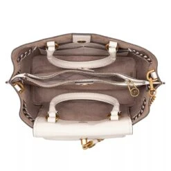 MICHAEL Michael Kors Sm Belted Satchel Van/Cream Satchel -Modetaschengeschäft A0175282 MichaelMichaelKors position 6