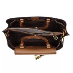 MICHAEL Michael Kors Sm Belted Satchel Brn/Acorn Satchel -Modetaschengeschäft A0175283 MichaelMichaelKors position 6