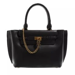 MICHAEL Michael Kors Sm Belted Satchel Black Satchel