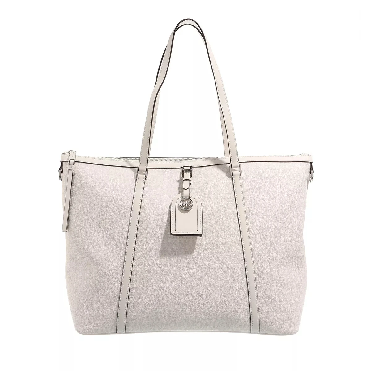 MICHAEL Michael Kors Lg Travel Sleeve Tote Opt/Allum Shopper 3 MICHAEL Michael Kors Lg Travel Sleeve Tote Opt/Allum Shopper