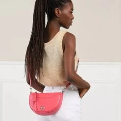 MICHAEL Michael Kors Sm Hlf Moon Cnv Pouchette Dahlia Pochette -Modetaschengeschäft A0175411 MichaelMichaelKors position 3