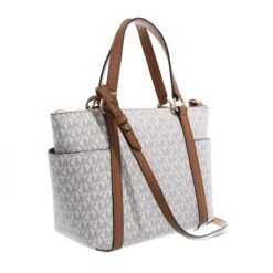 MICHAEL Michael Kors Sullivan Small Convertible Top-Zip Tote Vanilla Acrn Tote -Modetaschengeschäft A0176280 MichaelMichaelKors position 4