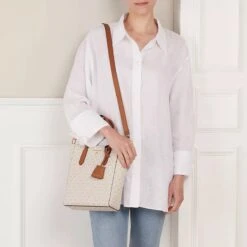 MICHAEL Michael Kors Sm Ns Shopper Tote Vanilla Acrn Tote -Modetaschengeschäft A0176298 MichaelMichaelKors 3394