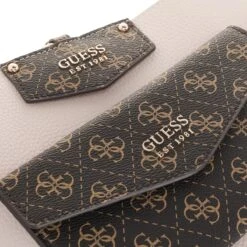 Guess Eco Brenton Bucket Brown Logo Bucket Bag -Modetaschengeschäft A0178021 Guess position 6