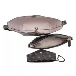 Guess Eco Brenton Bucket Brown Logo Bucket Bag -Modetaschengeschäft A0178021 Guess position 7