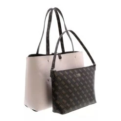 Guess Eco Brenton Tote Brown Logo Shopper 14 Guess Eco Brenton Tote Brown Logo Shopper -Modetaschengeschäft A0178022 Guess position 6