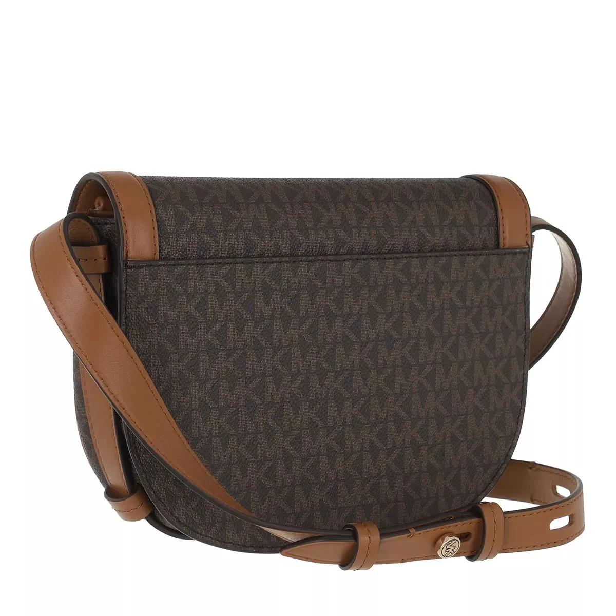 MICHAEL Michael Kors Medium Saddle Messenger Brown/Acorn Messenger Bag 5 MICHAEL Michael Kors Medium Saddle Messenger Brown/Acorn Messenger Bag – Bild 3