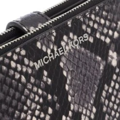 MICHAEL Michael Kors Dblzp Wristlet Black/Wht Wristlet -Modetaschengeschäft A0178961 MichaelMichaelKors position 4