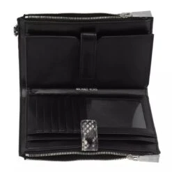 MICHAEL Michael Kors Dblzp Wristlet Black/Wht Wristlet -Modetaschengeschäft A0178961 MichaelMichaelKors position 5