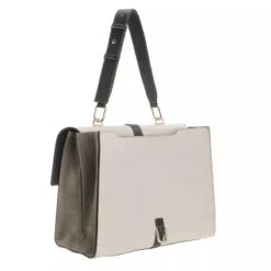 Furla Narciso M Shoulder Bag Perla E+Marmo C+Nero Satchel -Modetaschengeschäft A0179112 Furla position 4