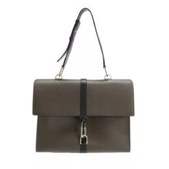 Furla Narciso M Shoulder Bag Salvia C+Dark Salvia+Nero Satchel