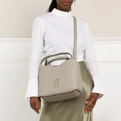 Furla Primula S Hobo Daino New Marmo C Hobo Bag -Modetaschengeschäft A0179142 Furla position 3