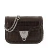 Coccinelle Marvin Twist Croco Shiny Soft Bark Crossbody Bag -Modetaschengeschäft A0179266 Coccinelle position 1
