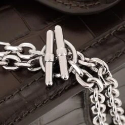 Coccinelle Marvin Twist Croco Shiny Soft Bark Crossbody Bag 8 Coccinelle Marvin Twist Croco Shiny Soft Bark Crossbody Bag -Modetaschengeschäft A0179266 Coccinelle position 3