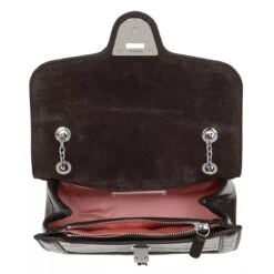 Coccinelle Marvin Twist Croco Shiny Soft Bark Crossbody Bag -Modetaschengeschäft A0179268 Coccinelle position 4