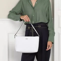 Guess Eco Brenton Tote White Shopper -Modetaschengeschäft A0180231 Guess position 3