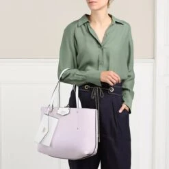 Guess Eco Brenton Tote White Shopper -Modetaschengeschäft A0180231 Guess position 4