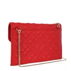 LOVE MOSCHINO Borsa Quilted Pu Rosso Envelope Bag 11 LOVE MOSCHINO Borsa Quilted Pu Rosso Envelope Bag -Modetaschengeschäft A0180793 LoveMoschino position 4
