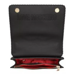 LOVE MOSCHINO Borsa Pu Nero Crossbody Bag -Modetaschengeschäft A0180801 LoveMoschino position 5