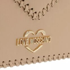 LOVE MOSCHINO Borsa Pu Nude Crossbody Bag -Modetaschengeschäft A0180802 LoveMoschino position 4
