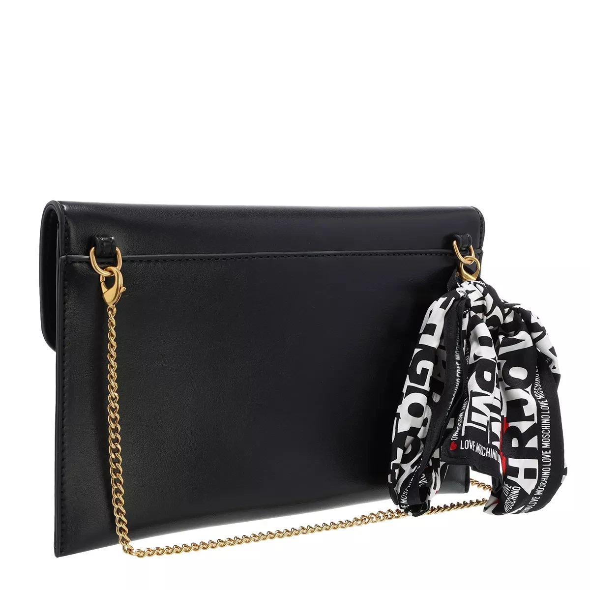 LOVE MOSCHINO Borsa Pu Nero Envelope Bag 6 LOVE MOSCHINO Borsa Pu Nero Envelope Bag – Bild 4