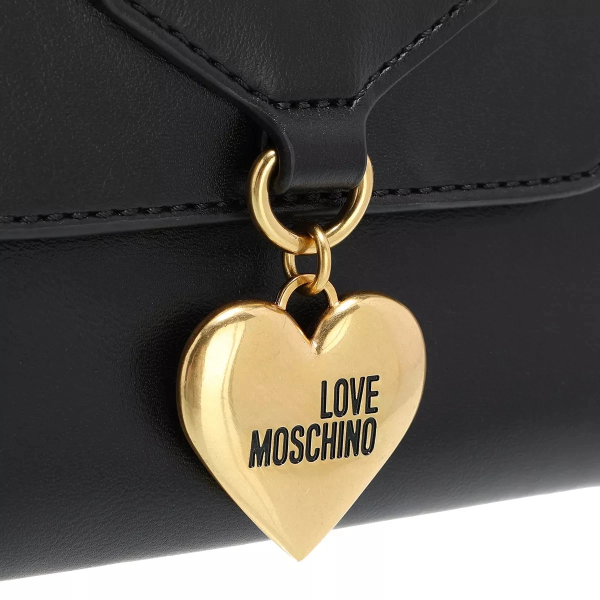 LOVE MOSCHINO Borsa Pu Nero Envelope Bag 7 LOVE MOSCHINO Borsa Pu Nero Envelope Bag – Bild 5