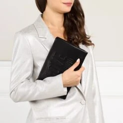 LOVE MOSCHINO Borsa Pu Nero Pochette -Modetaschengeschäft A0180813 LoveMoschino position 3