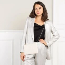 LOVE MOSCHINO Borsa Pu Avorio Pochette -Modetaschengeschäft A0180814 LoveMoschino position 3