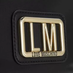 LOVE MOSCHINO Borsa Nylon Nero Nero Hobo Bag 12 LOVE MOSCHINO Borsa Nylon Nero Nero Hobo Bag -Modetaschengeschäft A0180863 LoveMoschino position 5