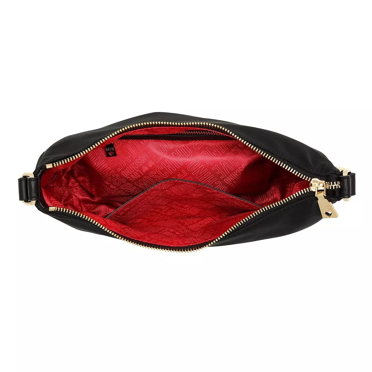 LOVE MOSCHINO Borsa Nylon Nero Nero Hobo Bag 8 LOVE MOSCHINO Borsa Nylon Nero Nero Hobo Bag – Bild 6