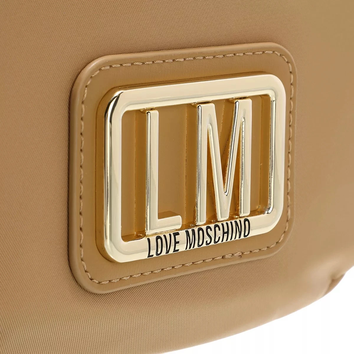 LOVE MOSCHINO Borsa Nylon Beige Hobo Bag 7 LOVE MOSCHINO Borsa Nylon Beige Hobo Bag – Bild 5