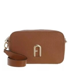 Furla Primula S Crossbody Cognac H Camera Bag